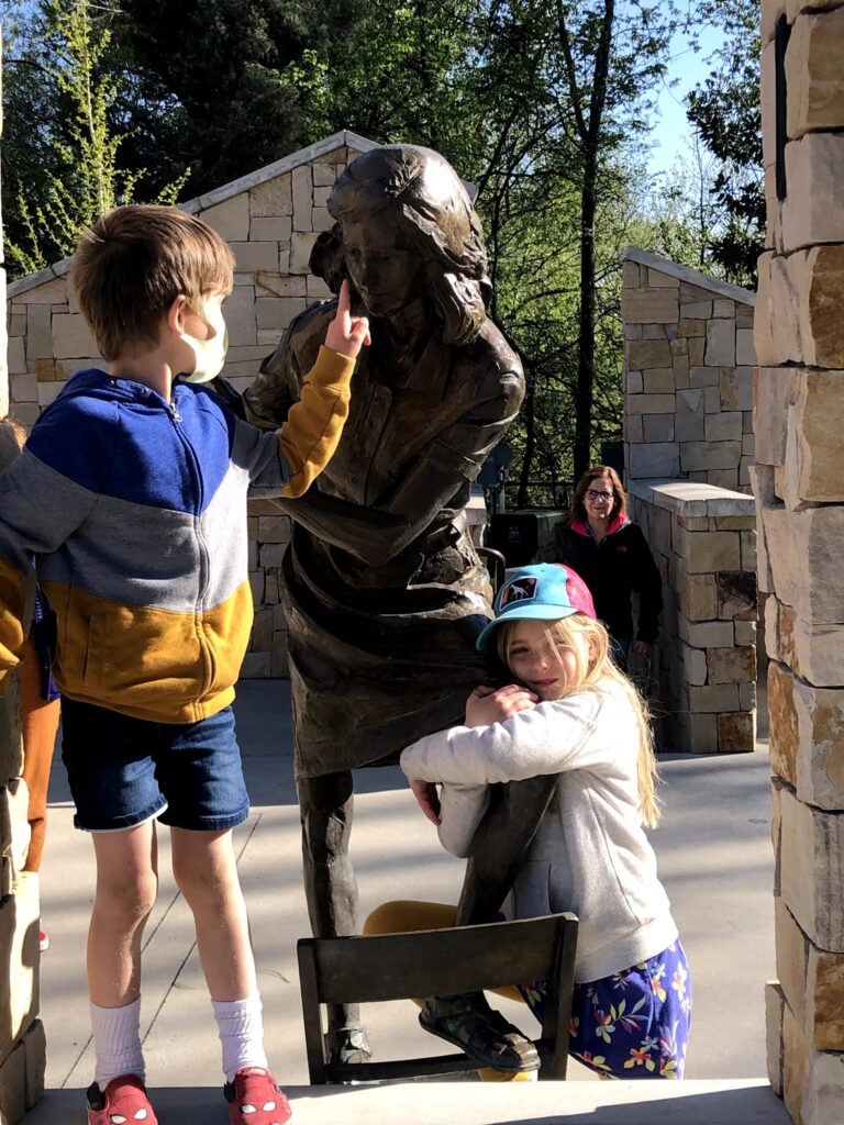 Boise Day 2: The Anne Frank Memorial, Crepe, Legos & Goodnight
