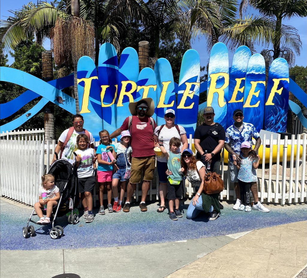 San Diego Day 4: Sea World!! Tia and the Kids, Maryn, Cruz, and Their Friend